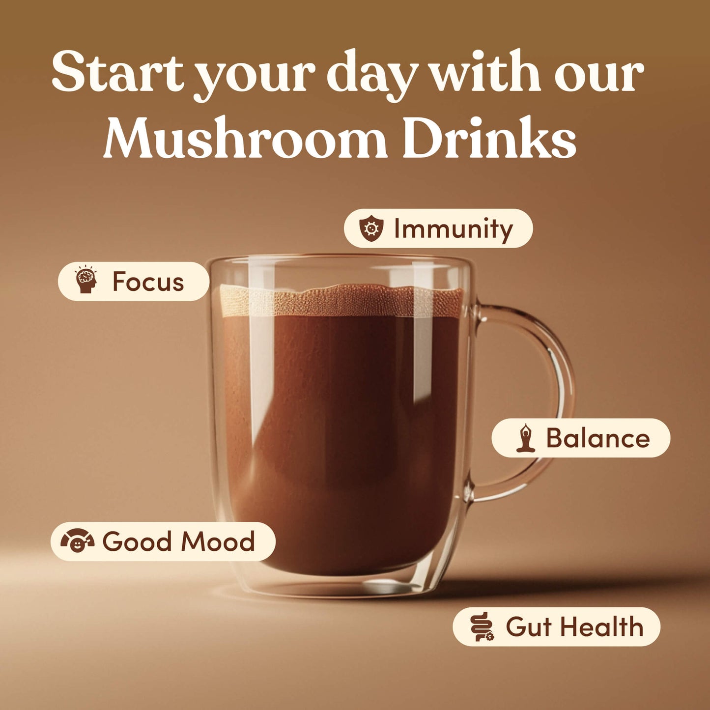 Mushroom Mocha Coffee