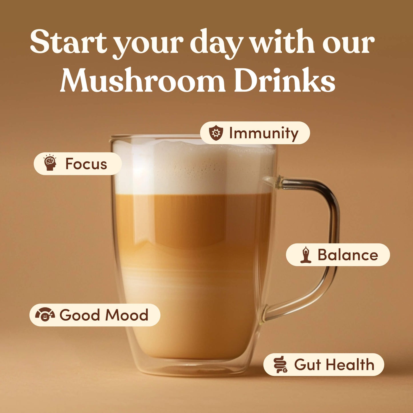 Mushroom Pumpkin Spice Latte