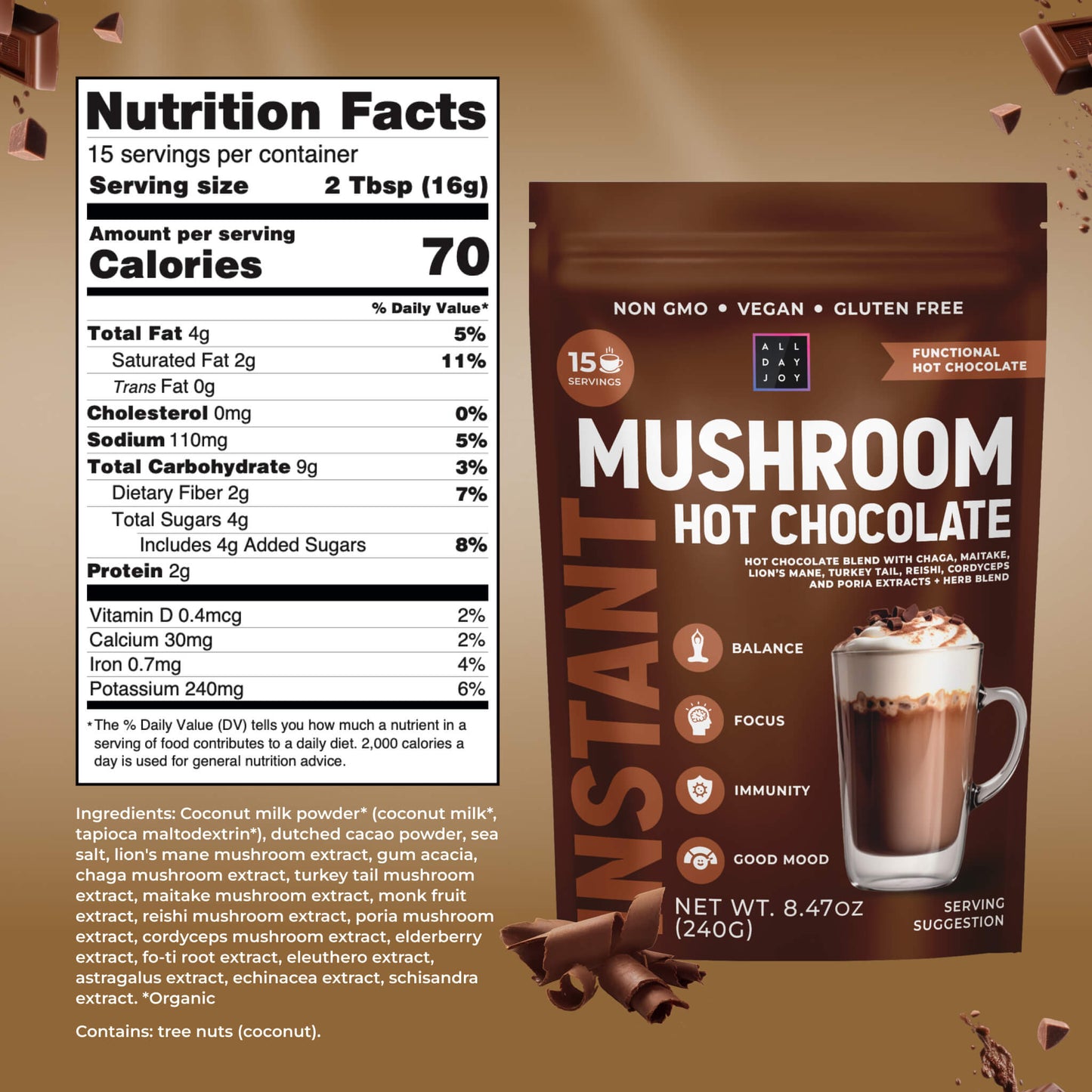 Mushroom Hot Chocolate