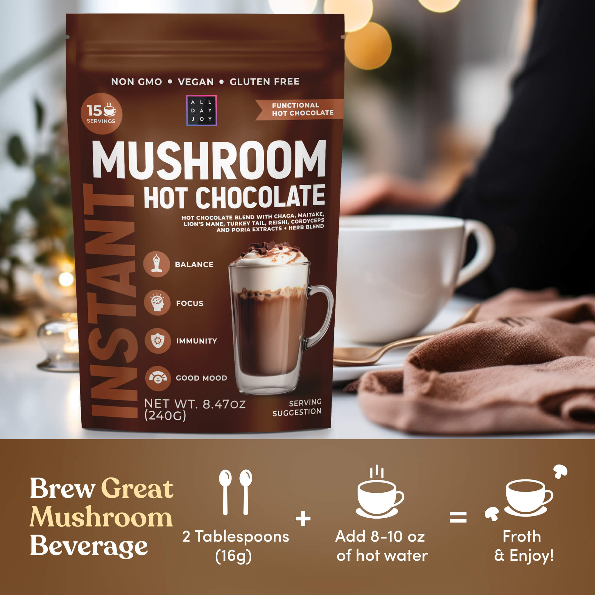 Mushroom Hot Chocolate