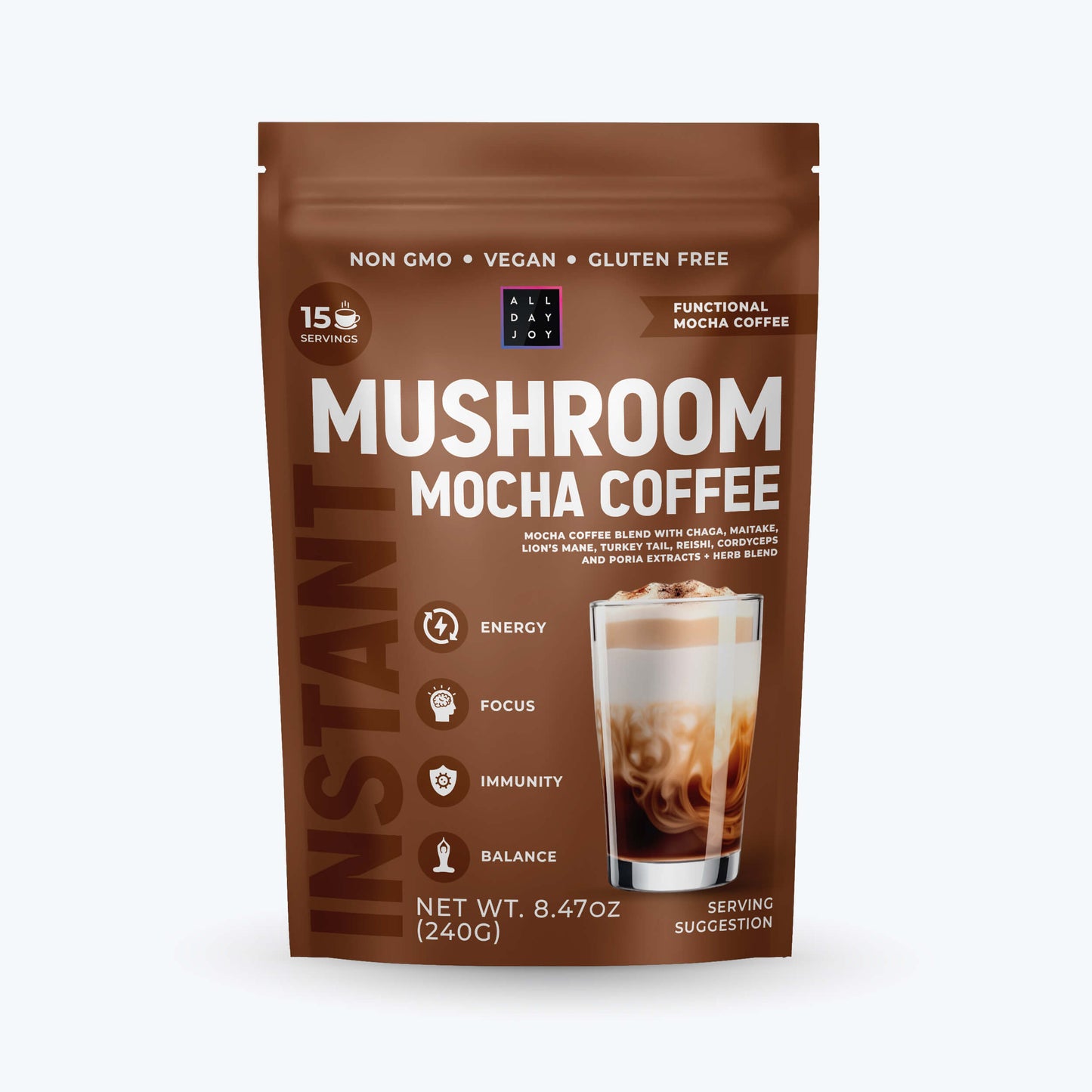 Mushroom Mocha Coffee