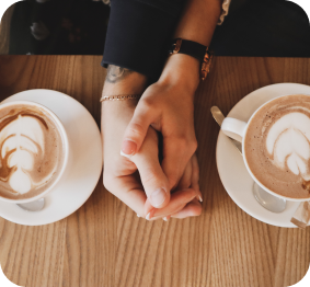 lovers and coffee